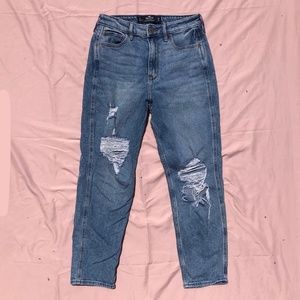 ultra high rise mom jeans